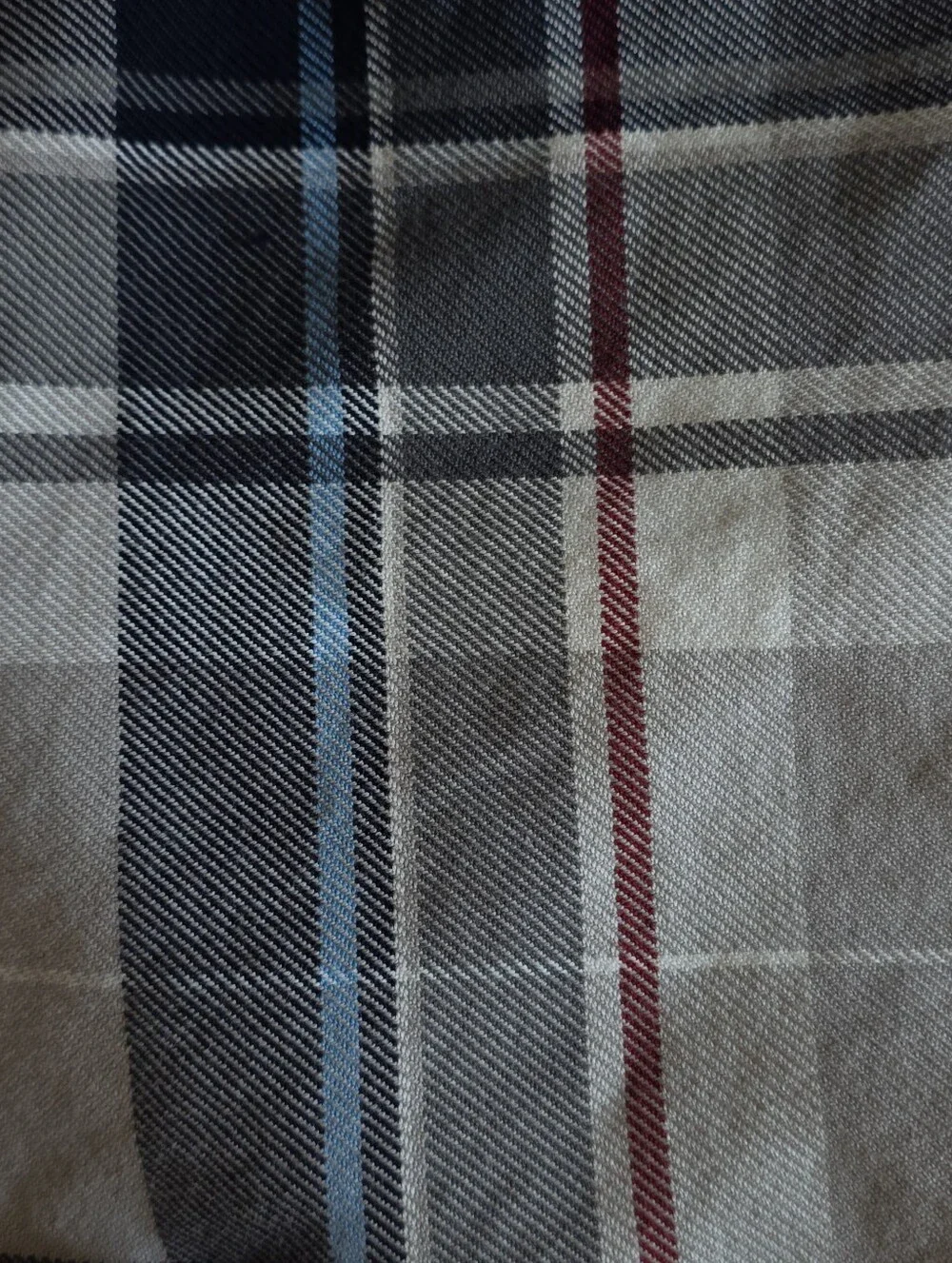 J.Crew - Sportsmen's Outfitter Midweight Flannel Shirt - Size L - Grey & Blue